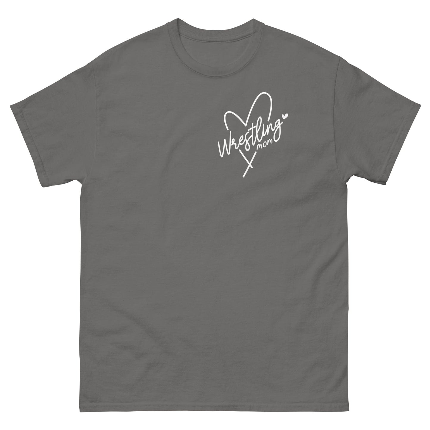 Wrestling Mom Shirt Charcoal / S Spirit Gear Collective