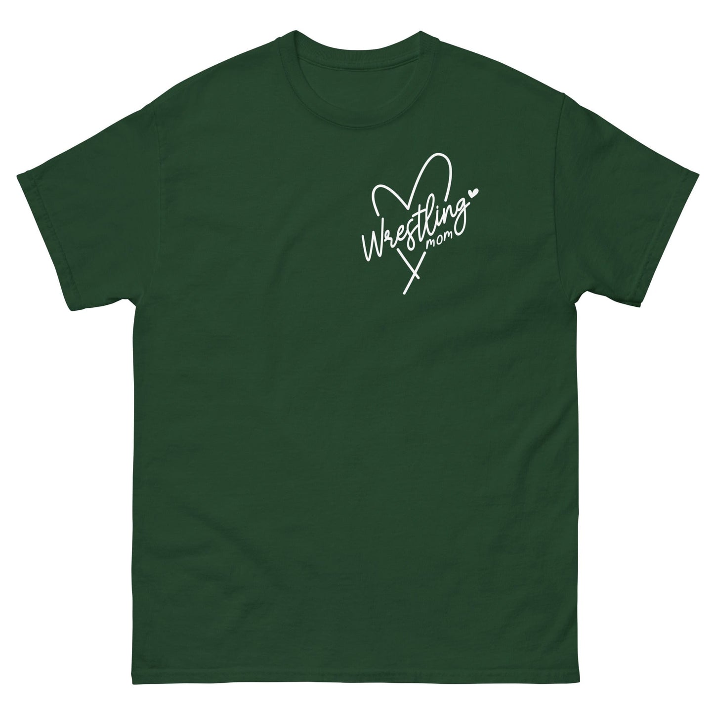 Wrestling Mom Shirt Forest Green / S Spirit Gear Collective