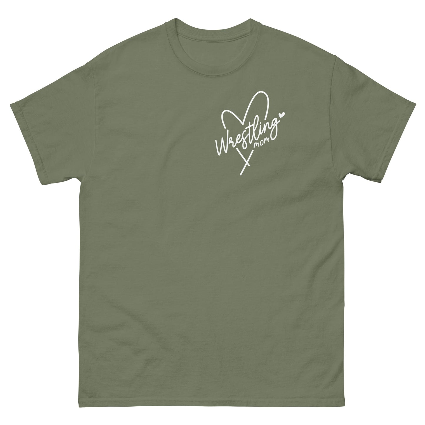 Wrestling Mom Shirt Military Green / S Spirit Gear Collective