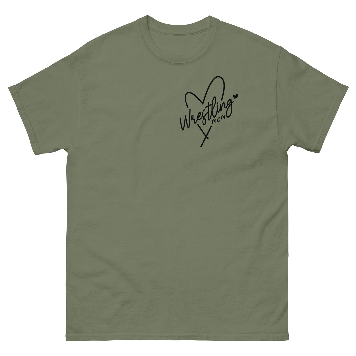 Wrestling Mom Shirt Military Green / S Spirit Gear Collective T-Shirt