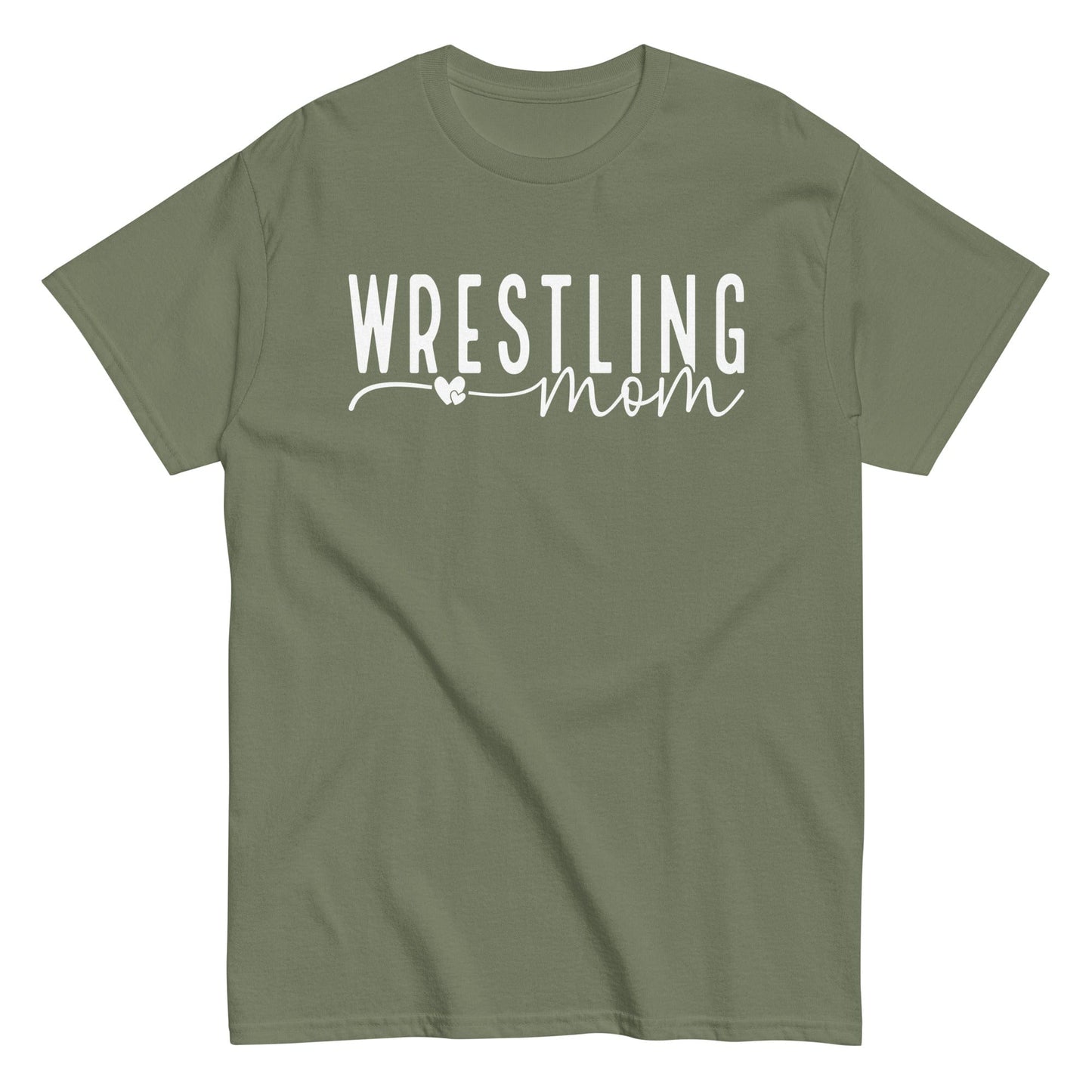 Wrestling Mom Shirt Military Green / S Spirit Gear Collective T-Shirt