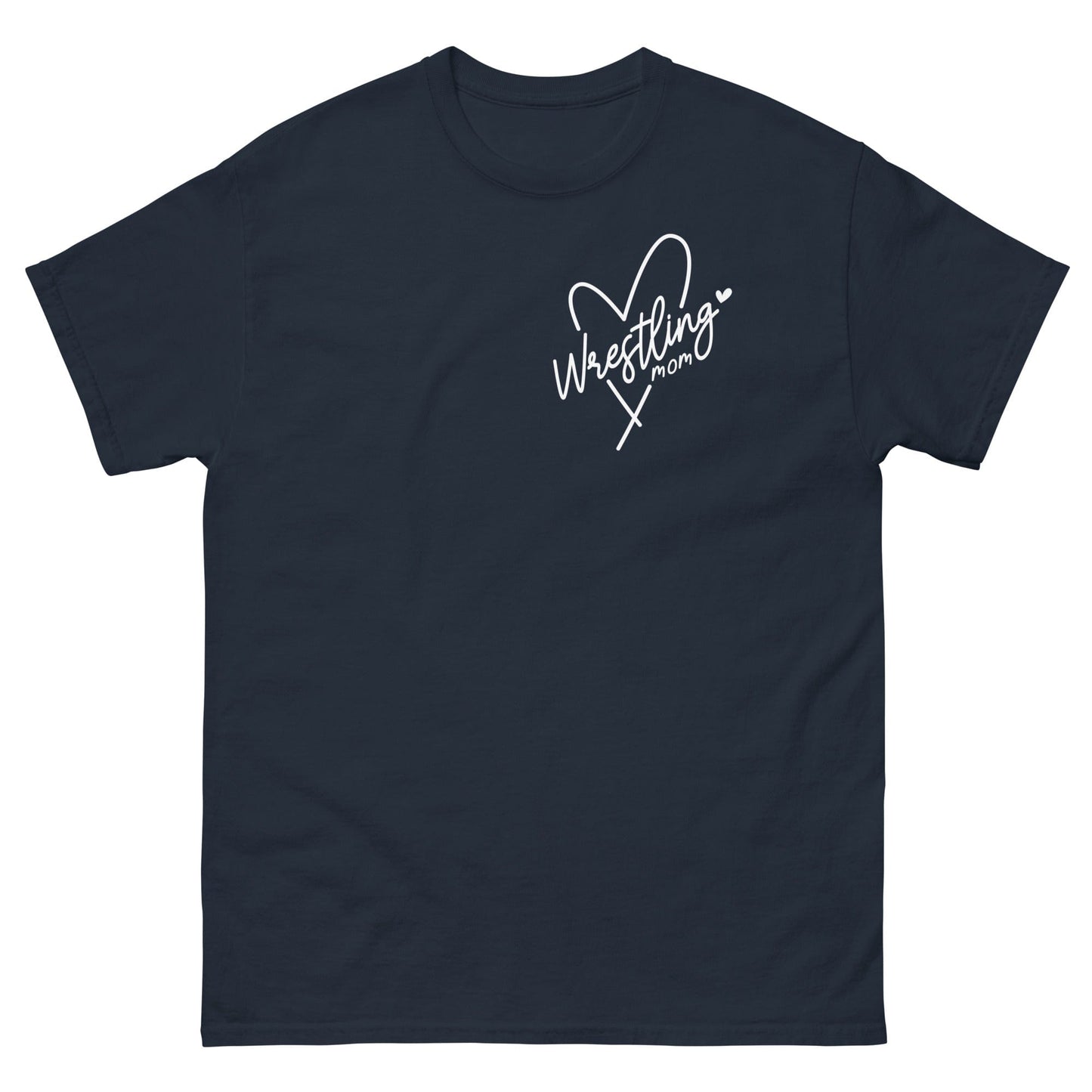 Wrestling Mom Shirt Navy / S Spirit Gear Collective