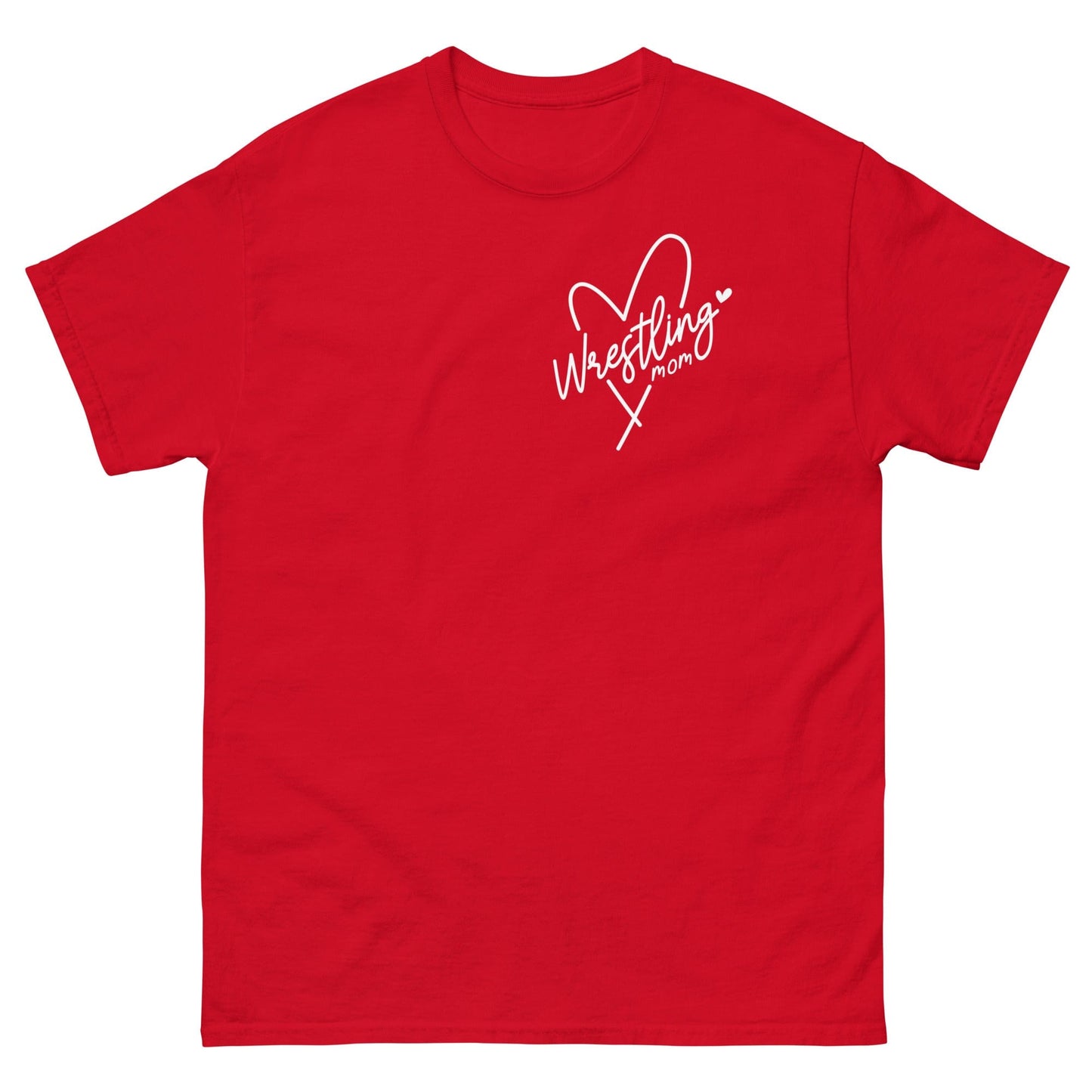 Wrestling Mom Shirt Red / S Spirit Gear Collective