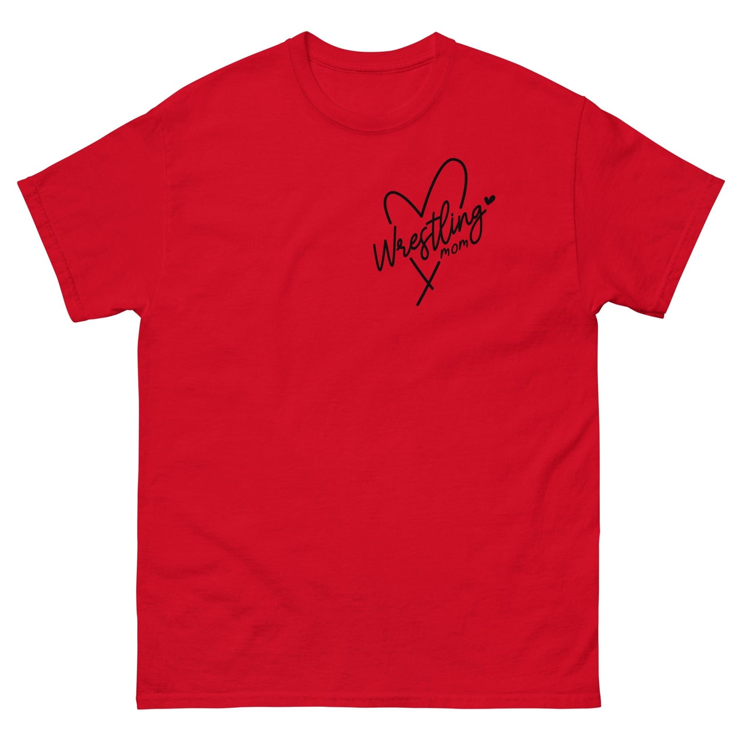 Wrestling Mom Shirt Red / S Spirit Gear Collective T-Shirt