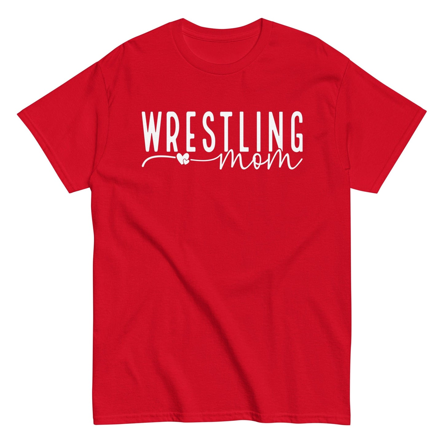 Wrestling Mom Shirt Red / S Spirit Gear Collective T-Shirt