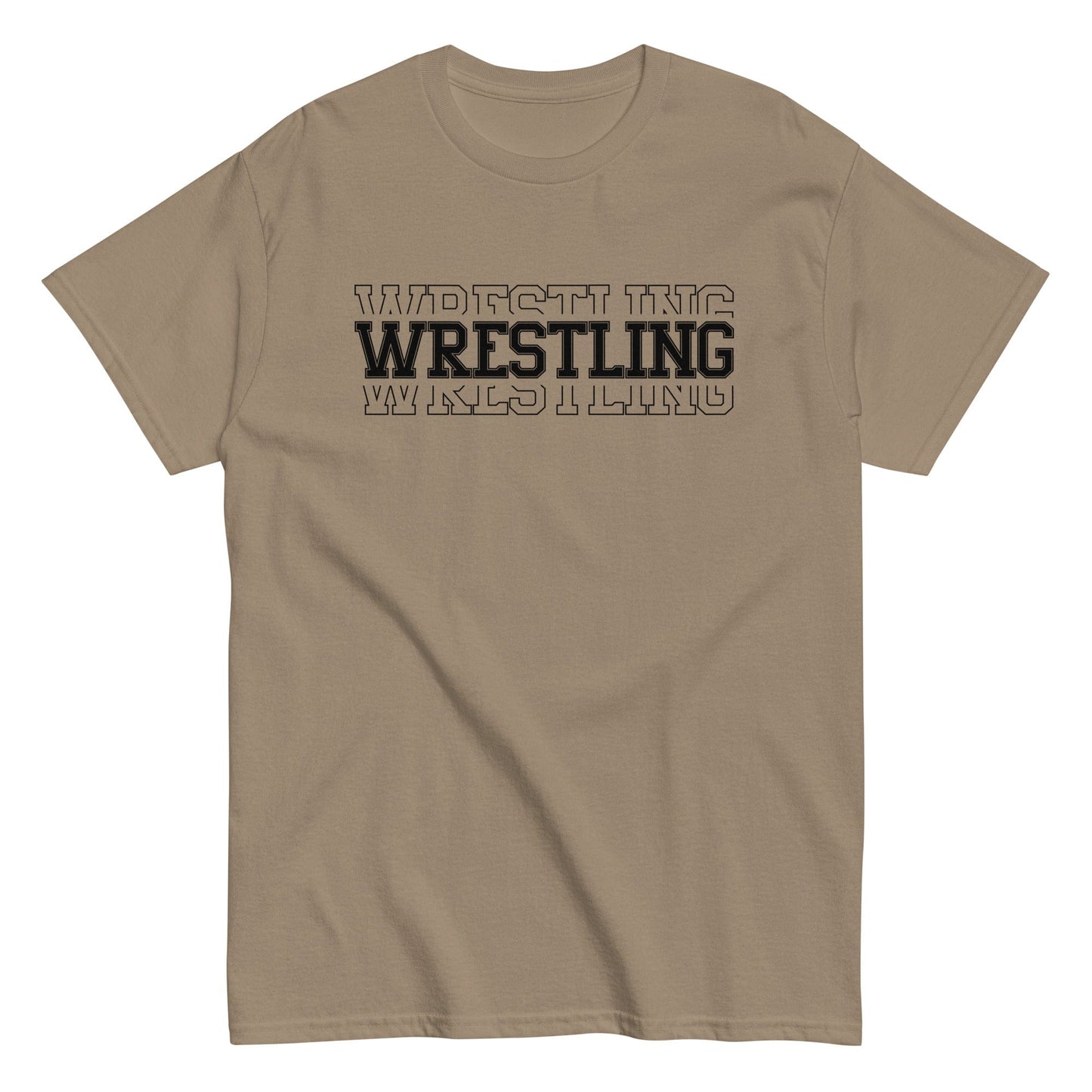 Wrestling Shirt Brown Savana / S Spirit Gear Collective T-Shirt