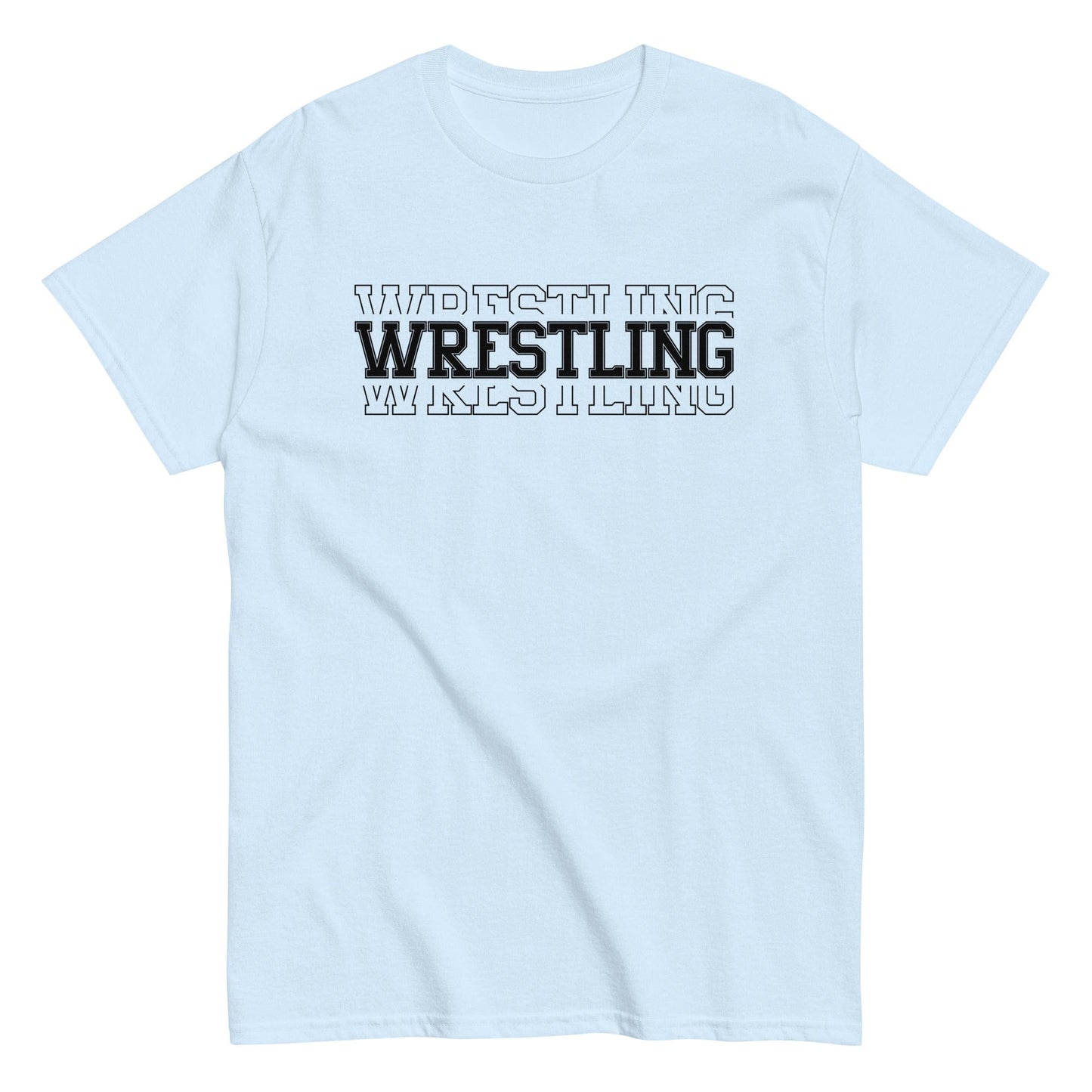 Wrestling Shirt Light Blue / S Spirit Gear Collective T-Shirt