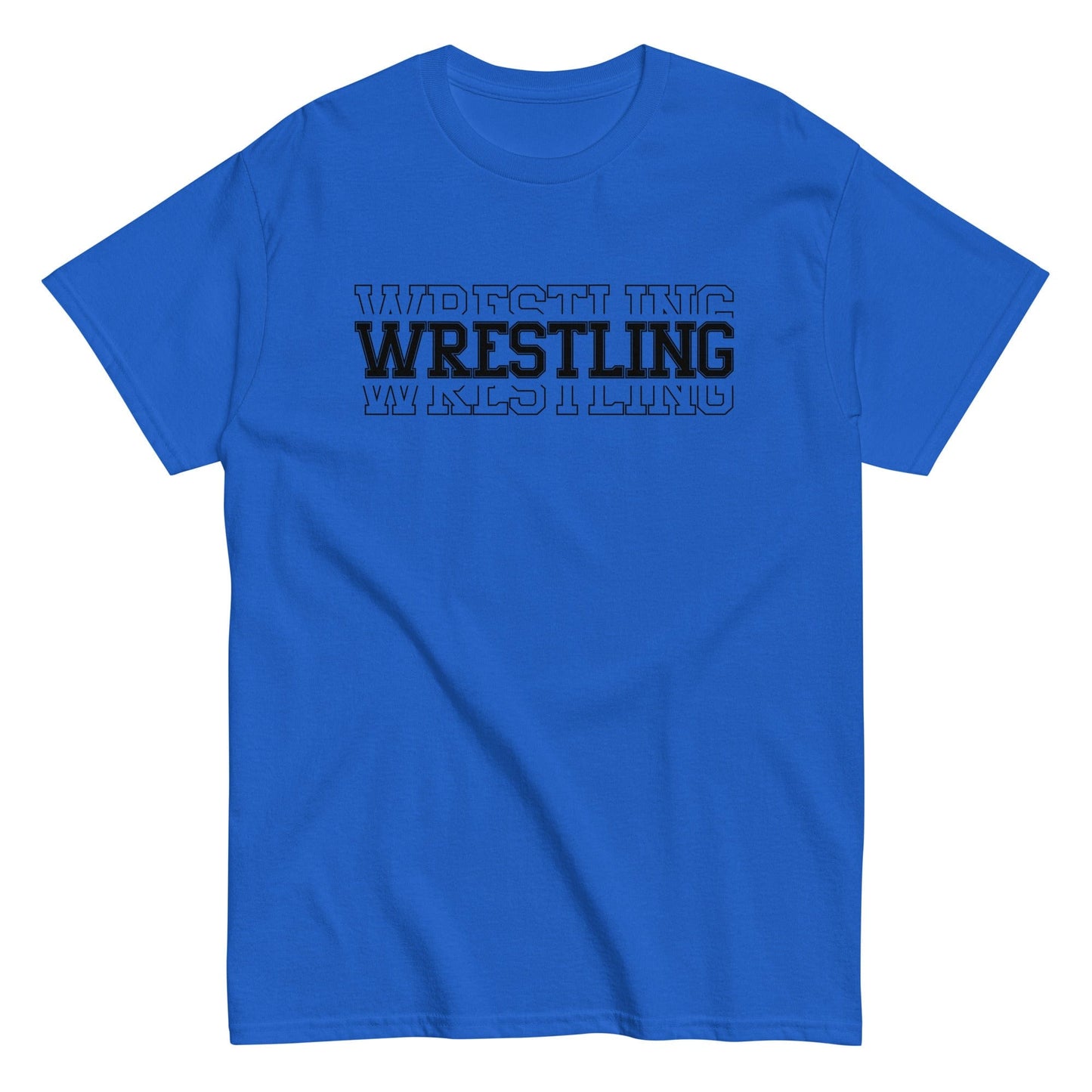 Wrestling Shirt Royal / S Spirit Gear Collective T-Shirt